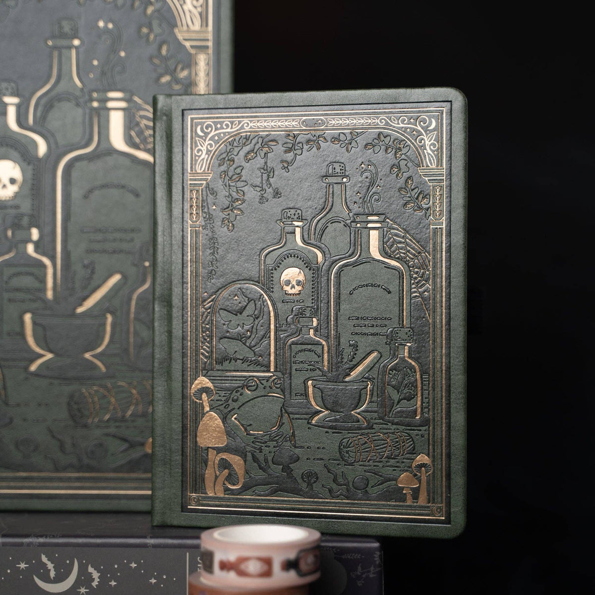 Apothecary Shelf Notebook / Dot Grid / A5