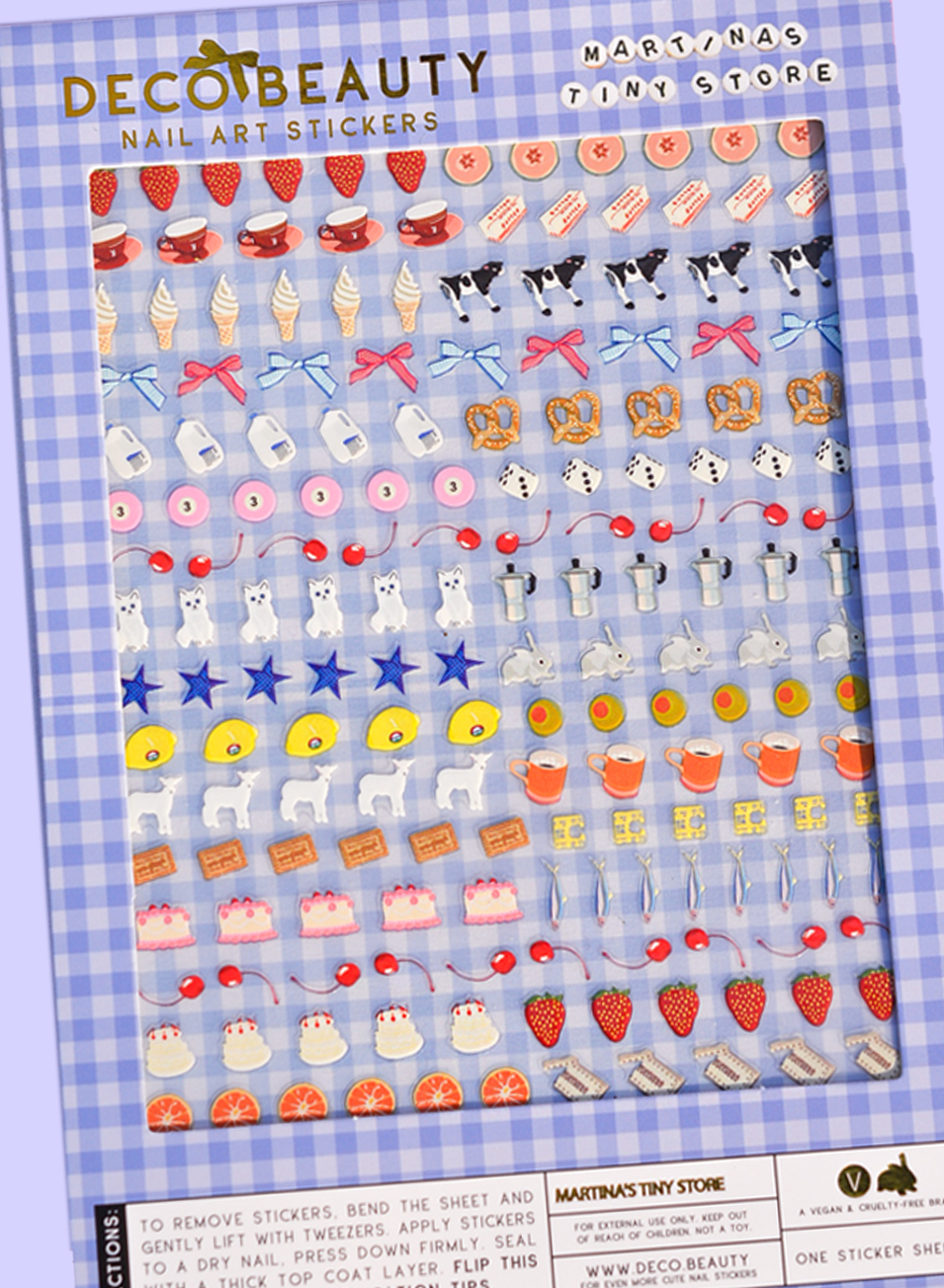 Nail Art Stickers - MARTINA'S TINY STORE X DECO BEAUTY