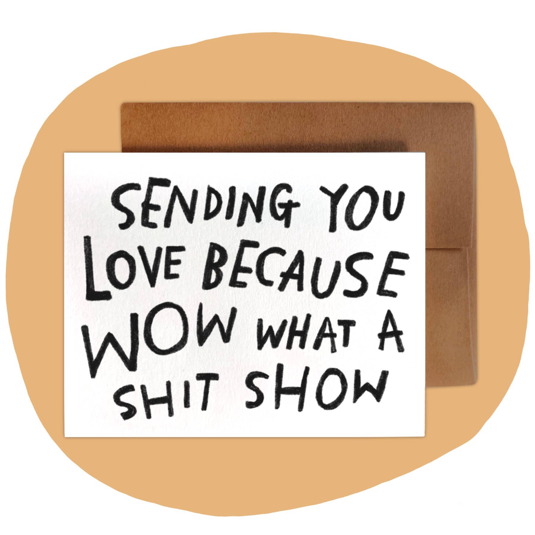 Sending Love Greeting Card