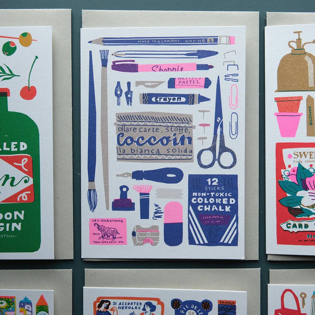Stationery Collection Card
