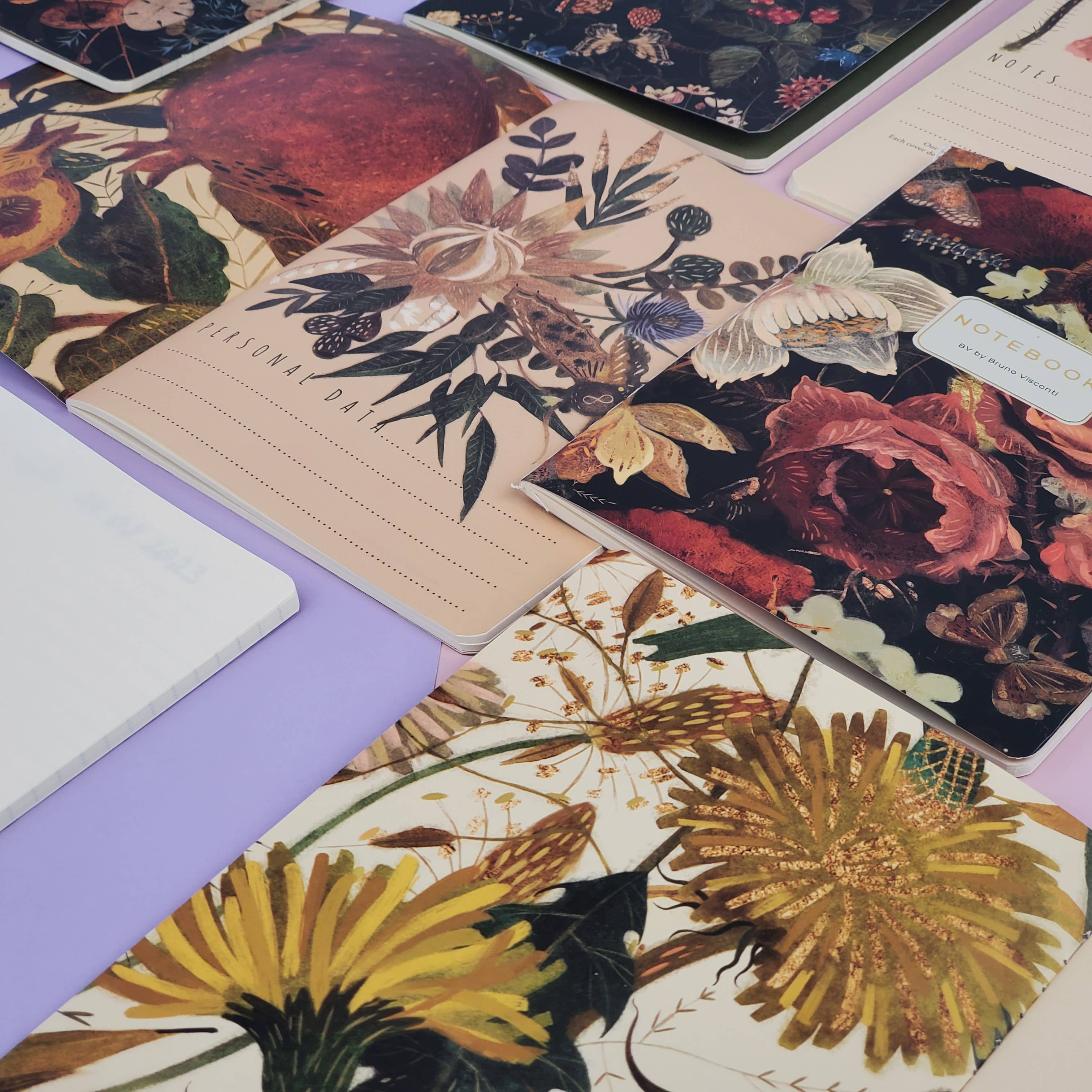 Night Flowers Notebook