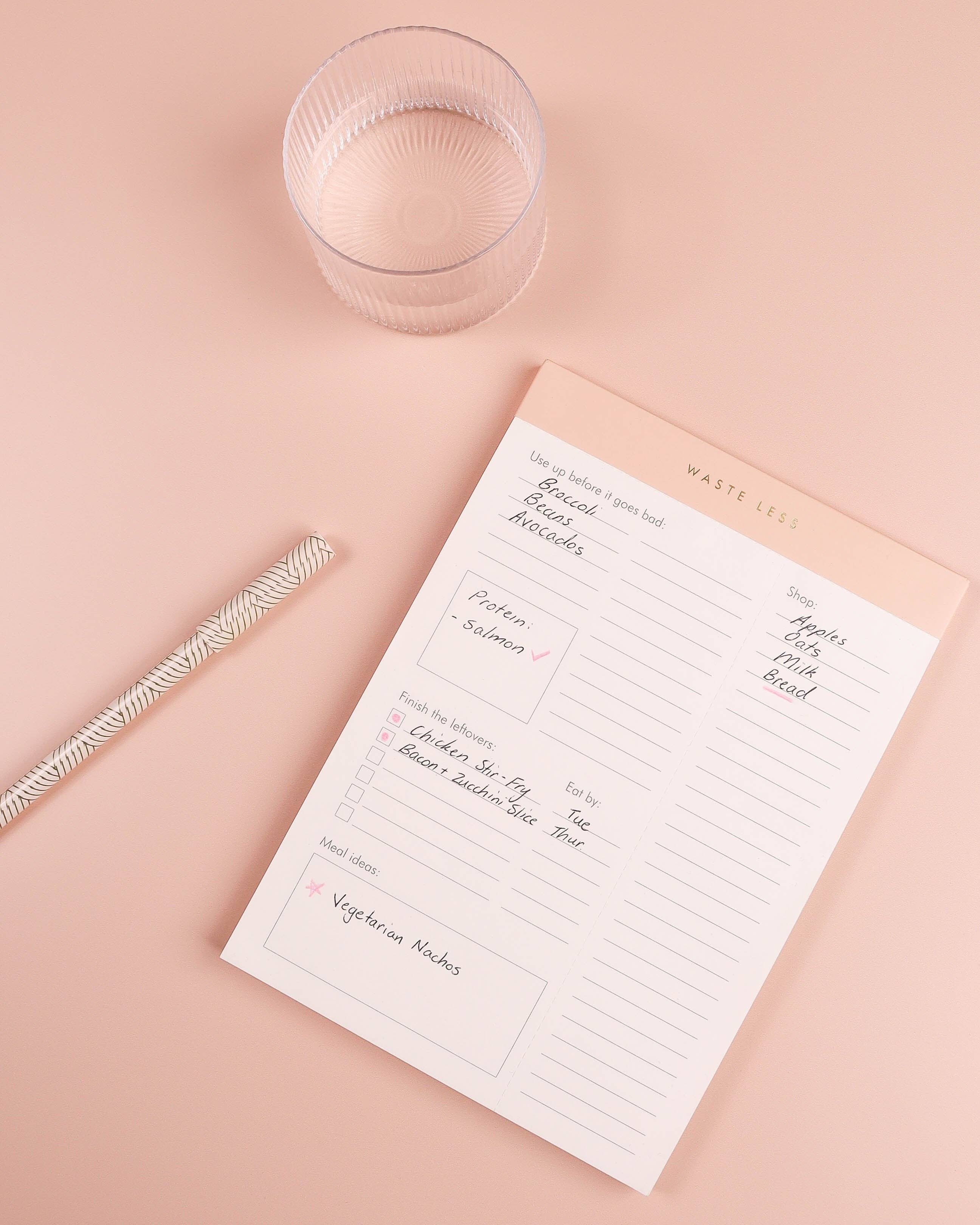 Waste Less Notepad