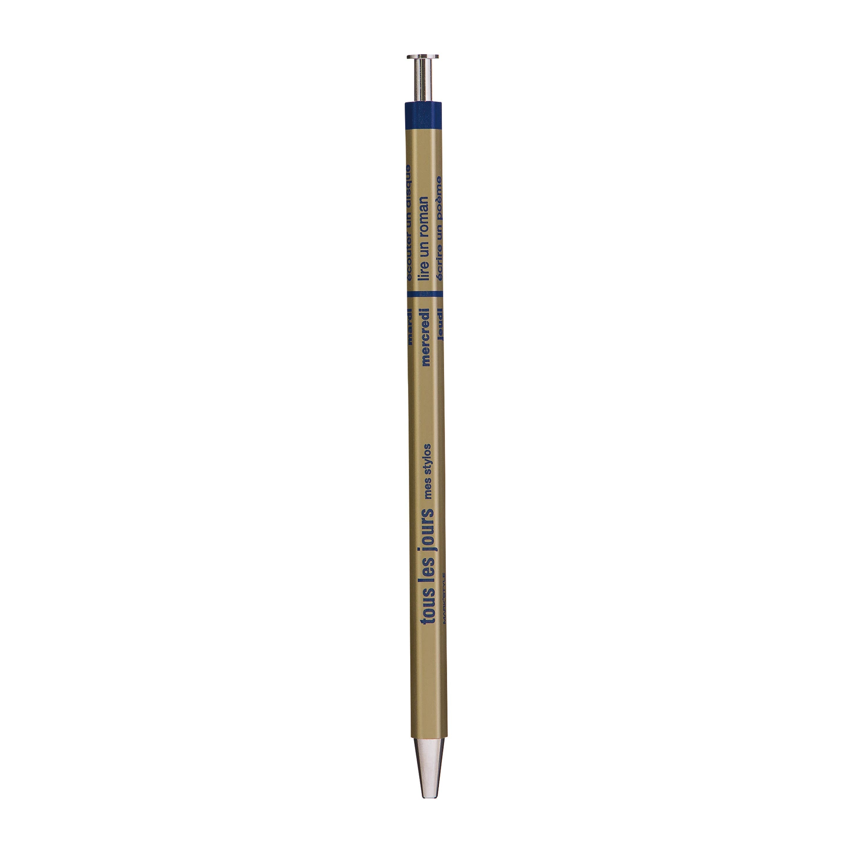 MARK'STYLE Ballpoint Pen / tous les jours / various colors
