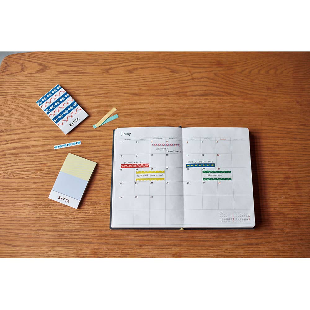 Kitta Journaling Strips / Stripes/Solilds