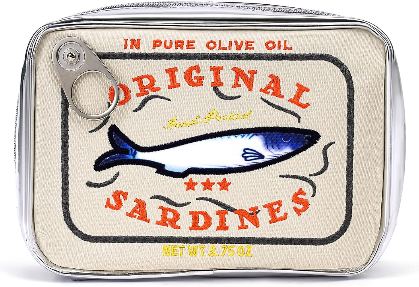 Sardine Tin Zip Bag