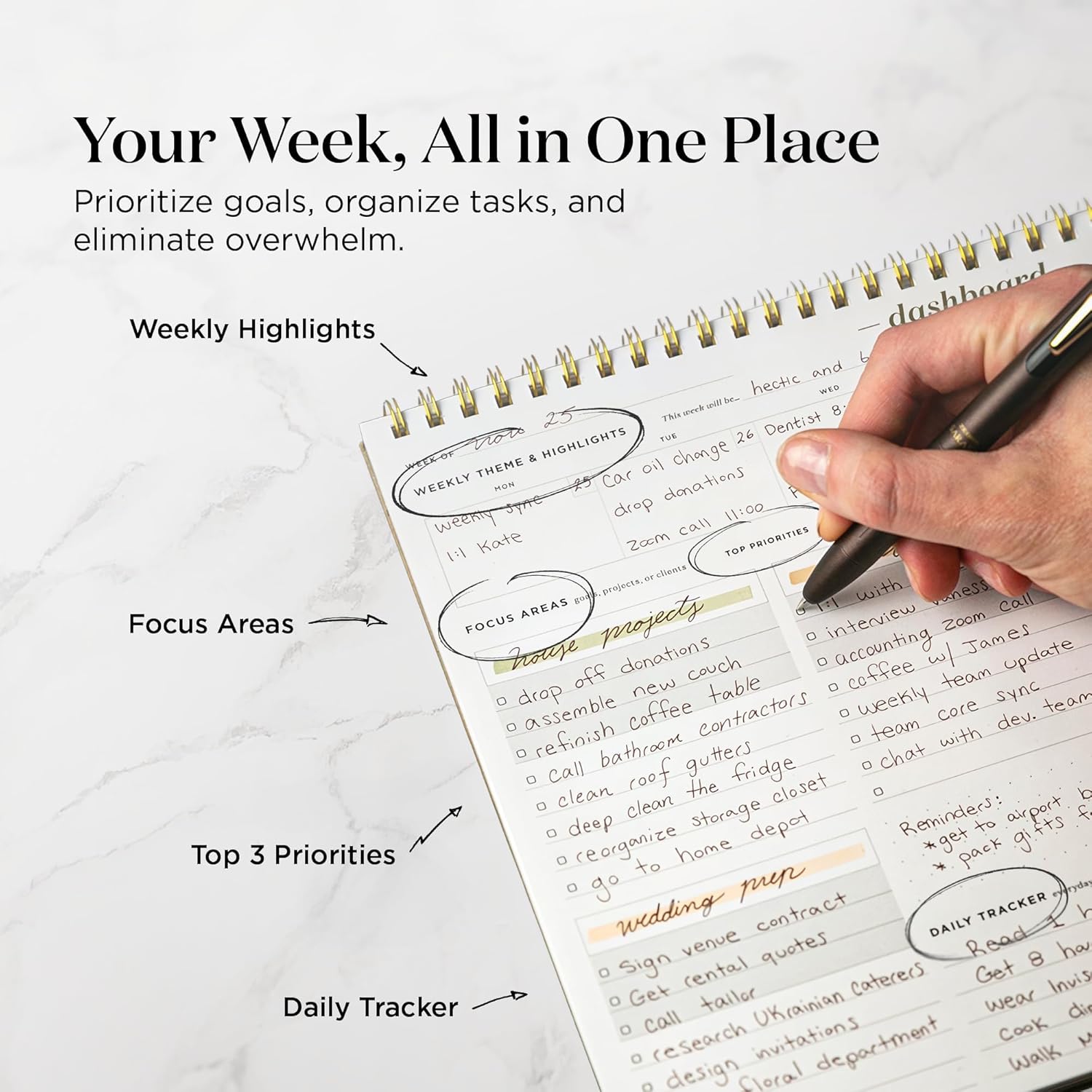 Dashboard Spiral Deskpad