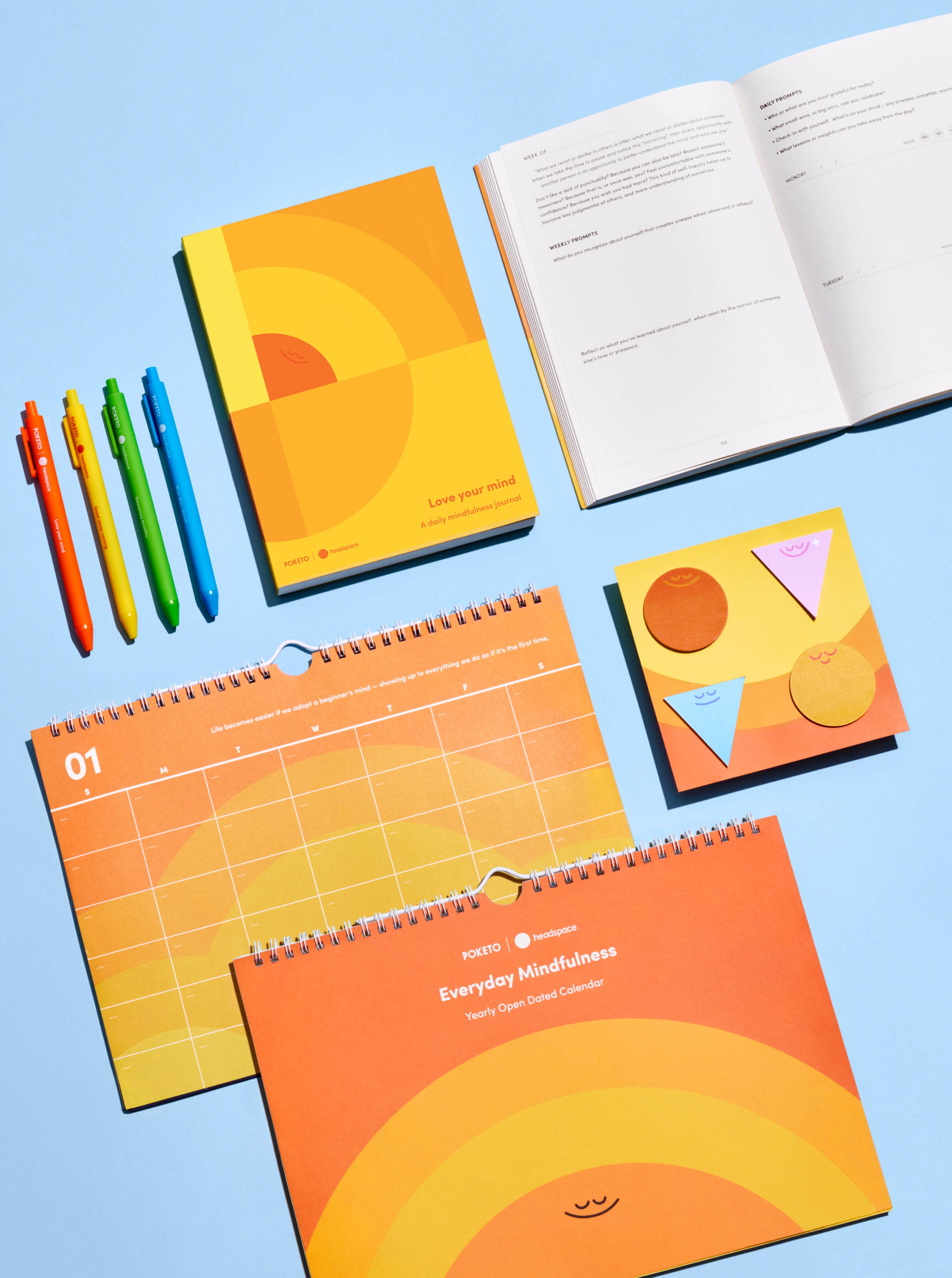 Everyday Mindfulness Undated Calendar