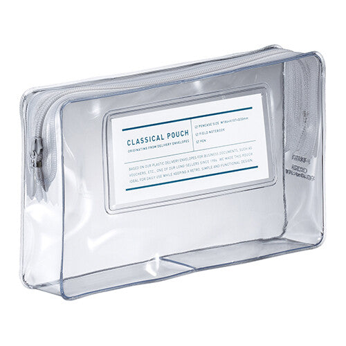 Kokuyo Classic Organizer Pouch / Pen Case / Clear
