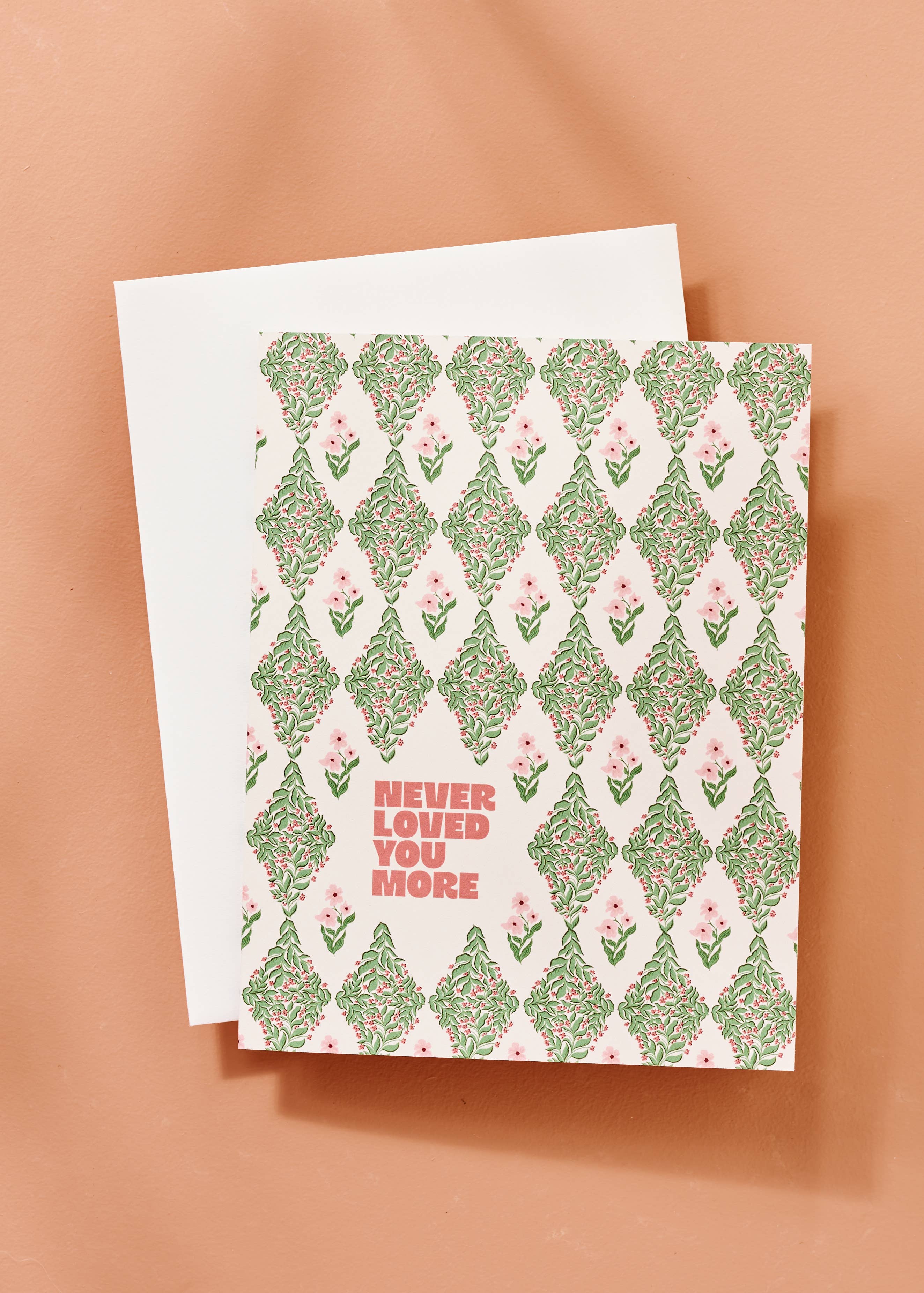 Never Loved You More Card