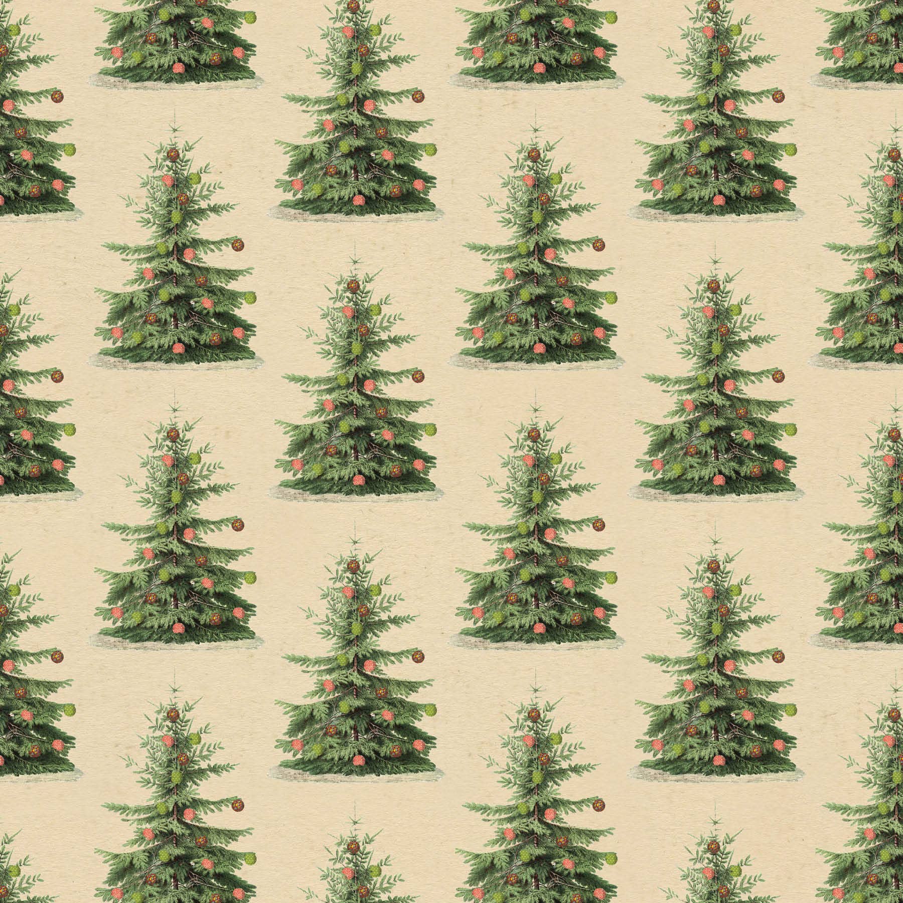 Christmas Trees Poster Wrap