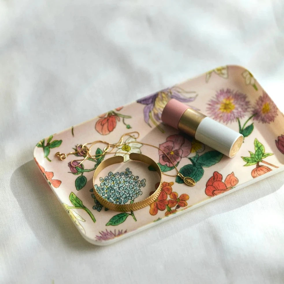 Small Linen Tray / Fleur