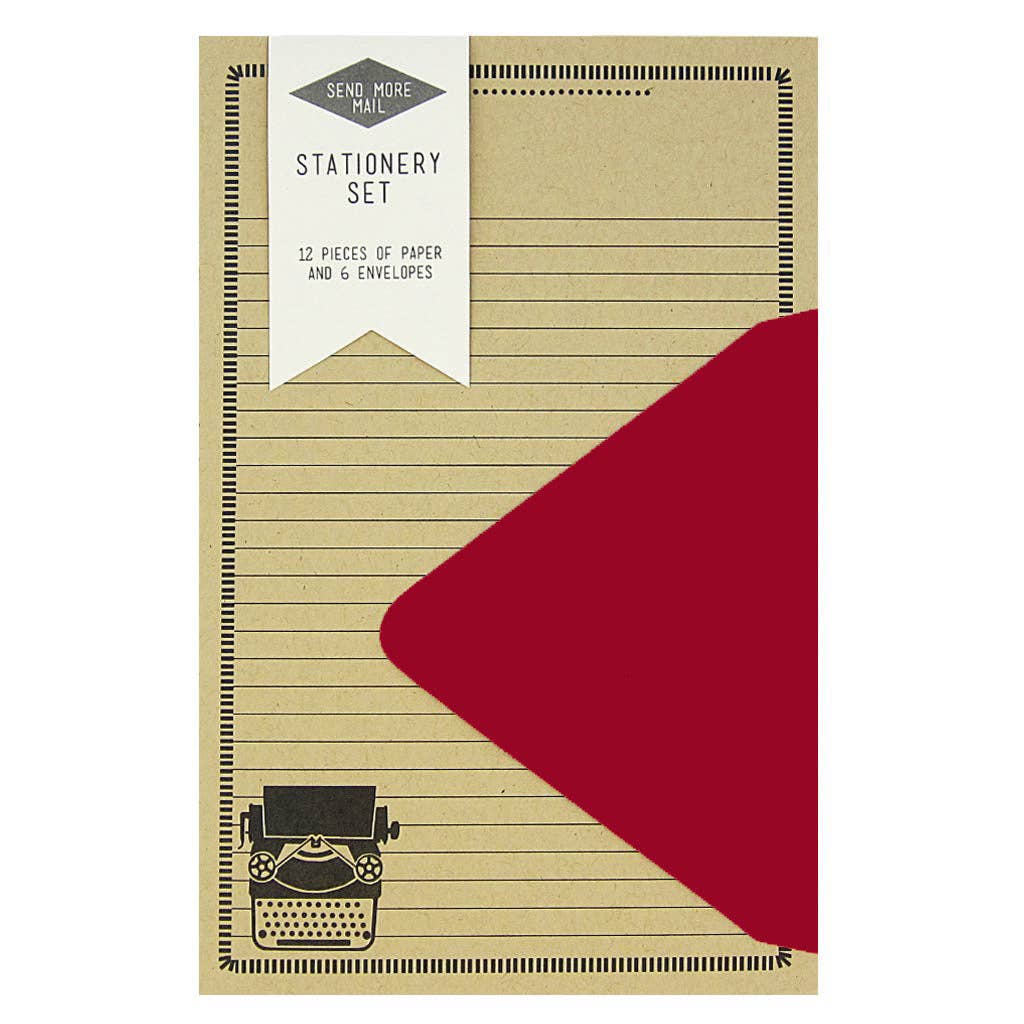 Typewriter Stationery Set