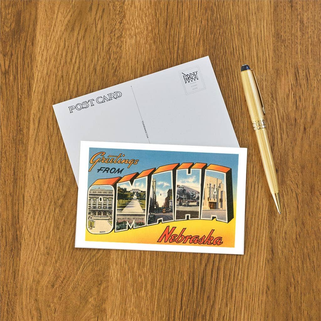 Greetings from Omaha Postcard No. 2
