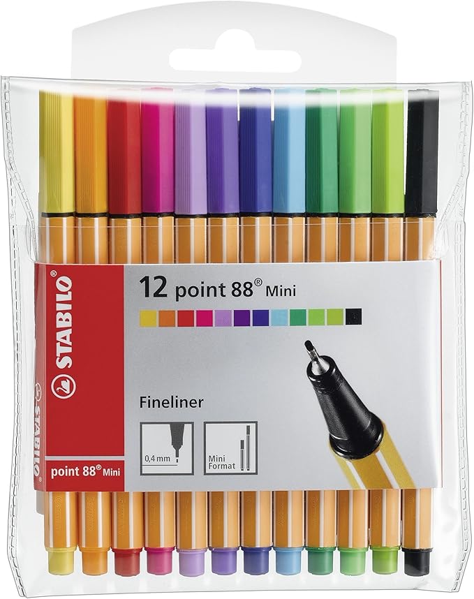 Stabilo Point 88 Mini Set / Set of 12