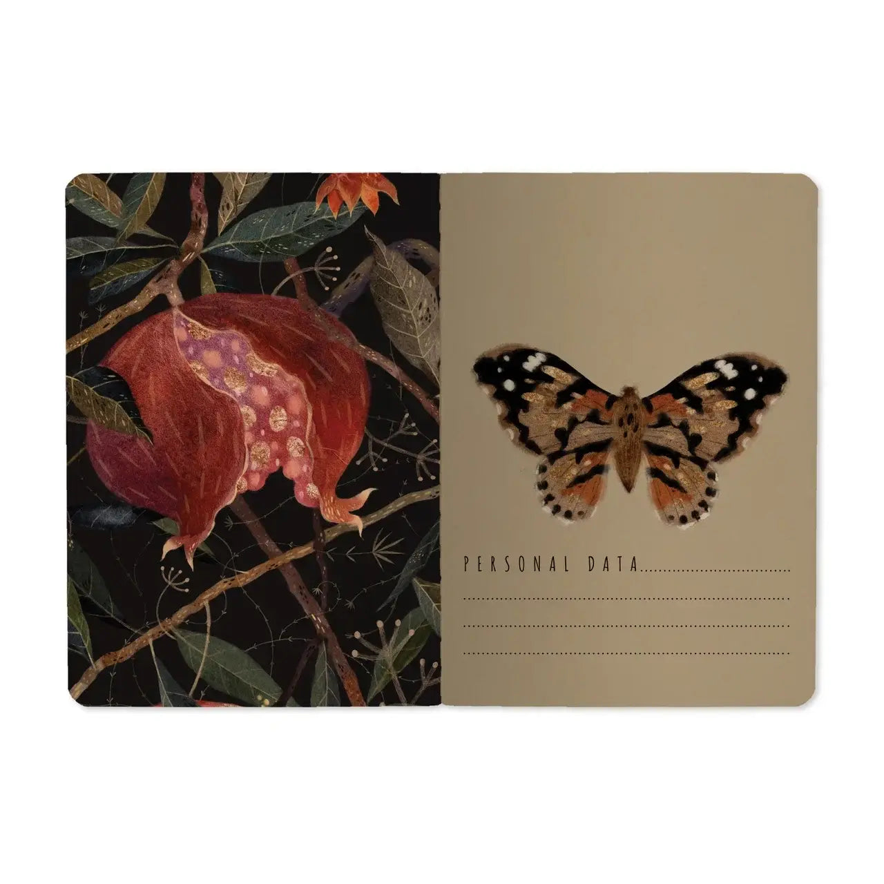 Pom on the Vine Notebook / A6