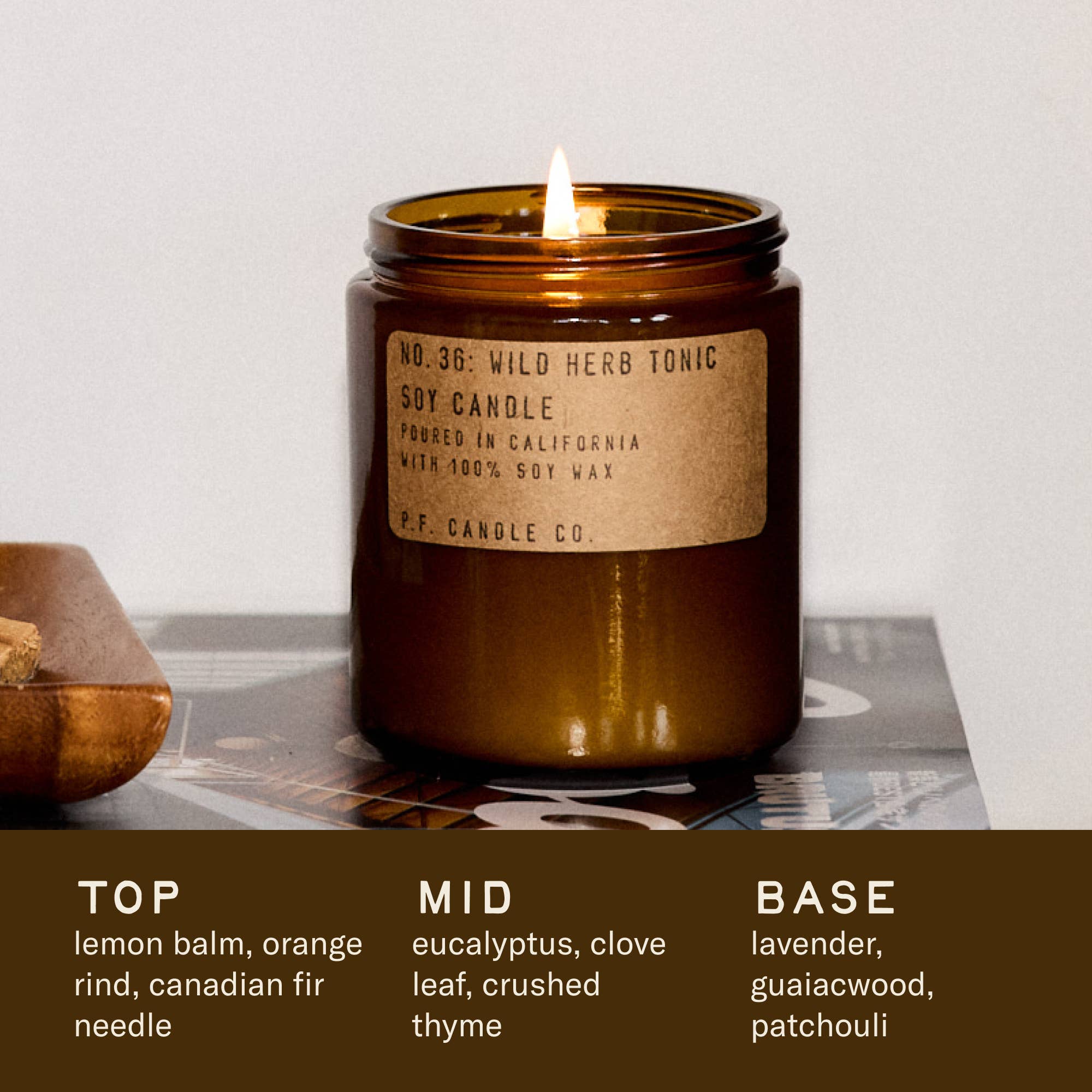 Wild Herb Tonic Candle / 7.2oz