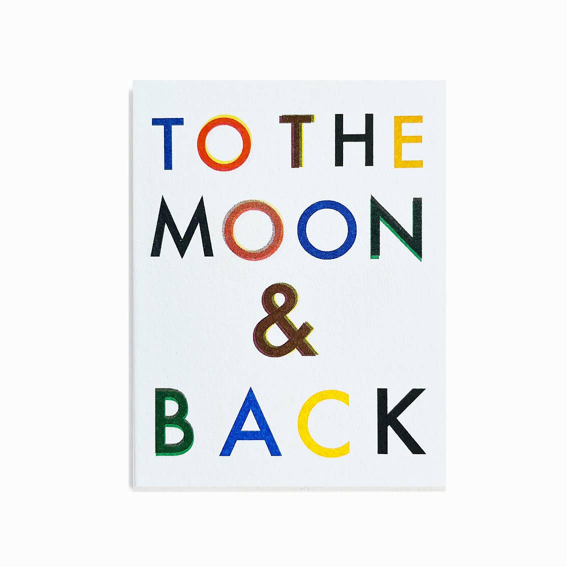 To The Moon & Back Mini Card