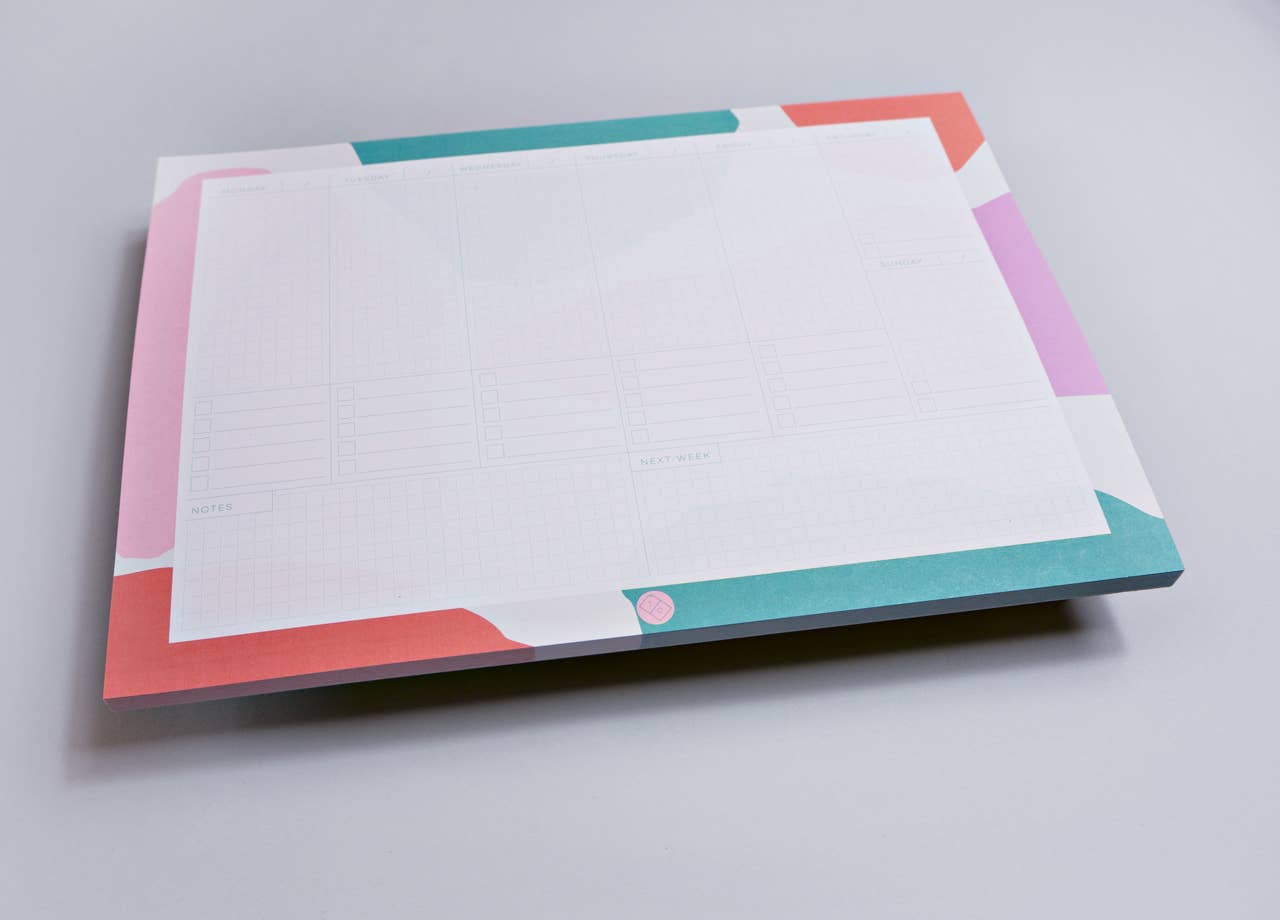 Giant Rips Weekly Planner Pad