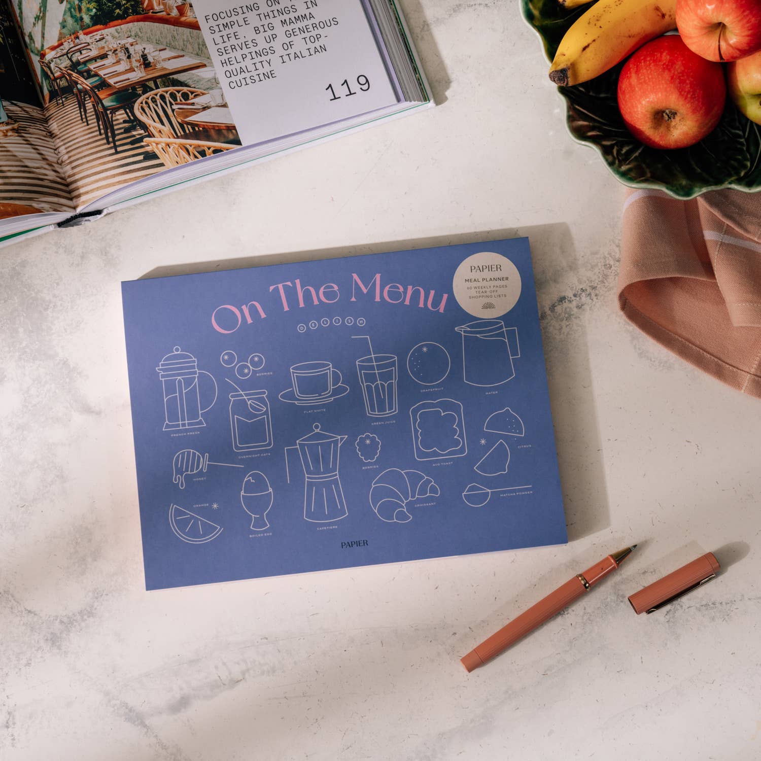 Weekly Meal Planner & Grocery List / On the Menu