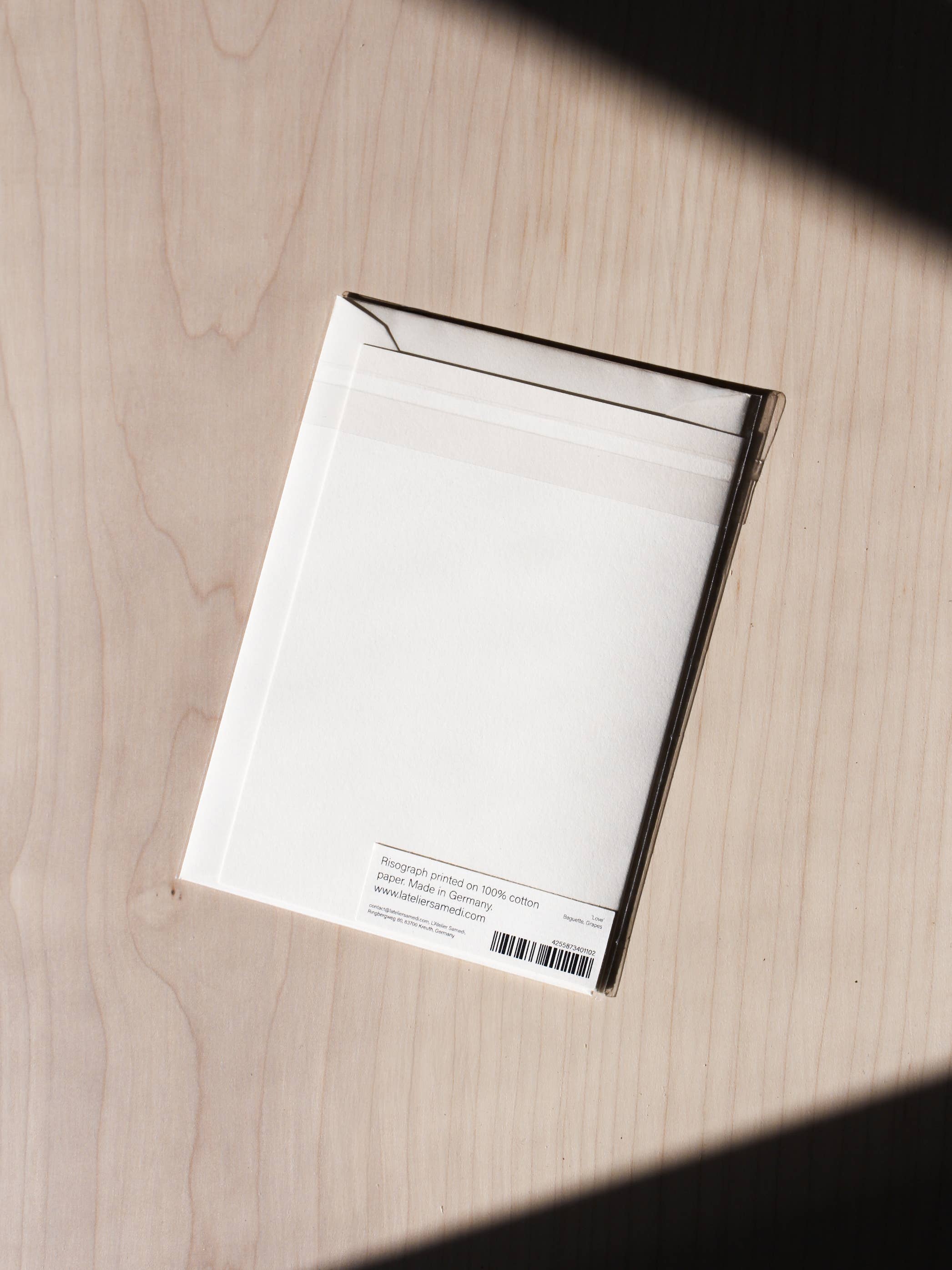 Hello World Risograph Card