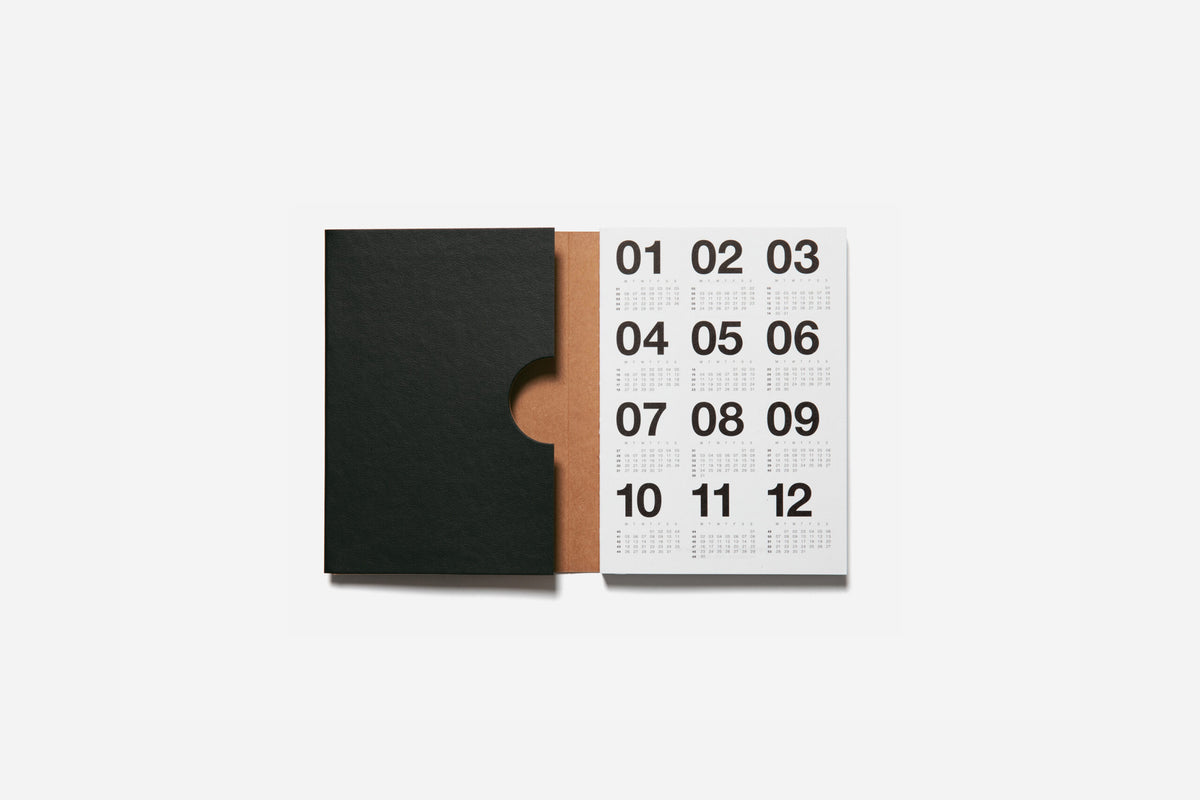 2027 Classic Planner open showing inside cover