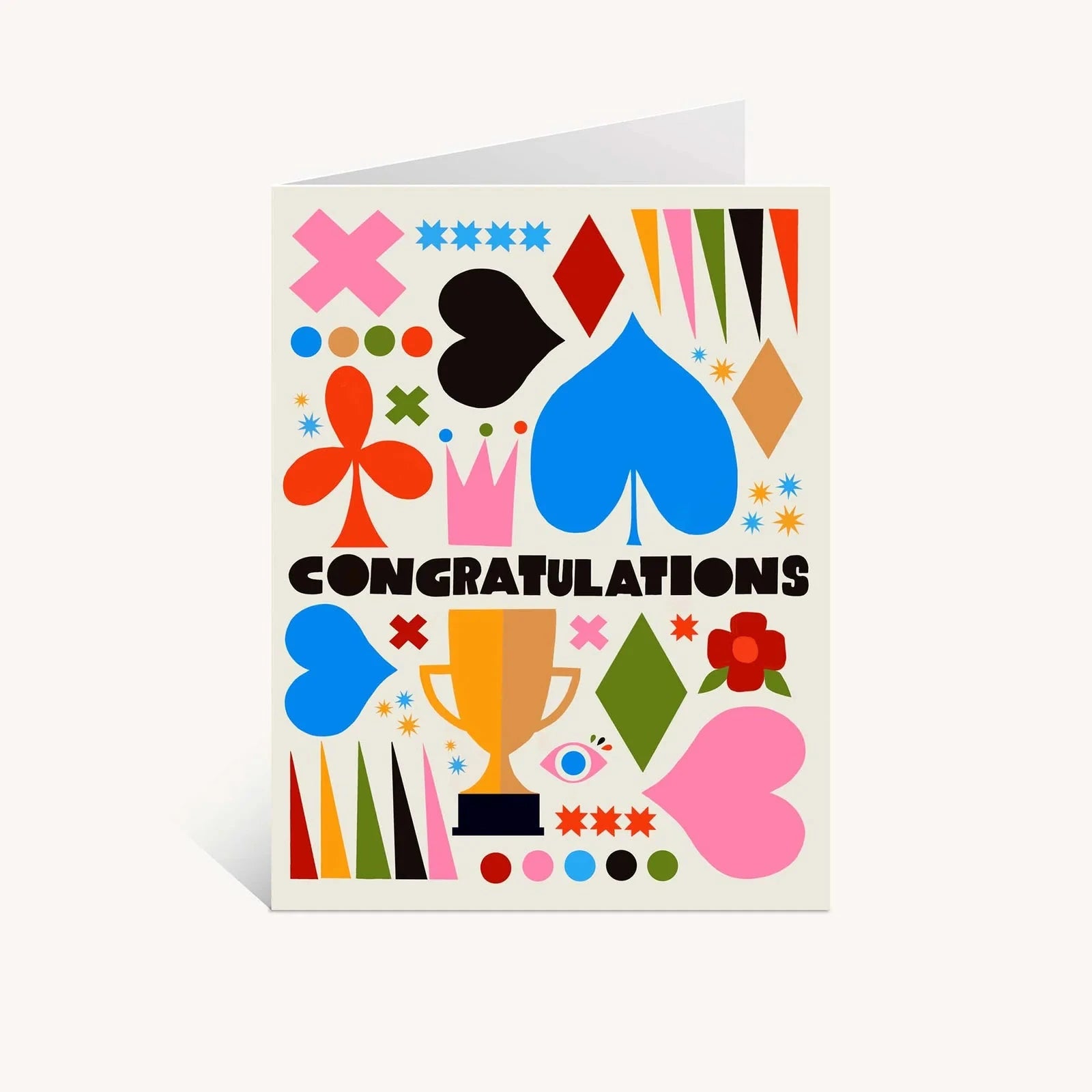 Congratulations Trophy Greeting Card