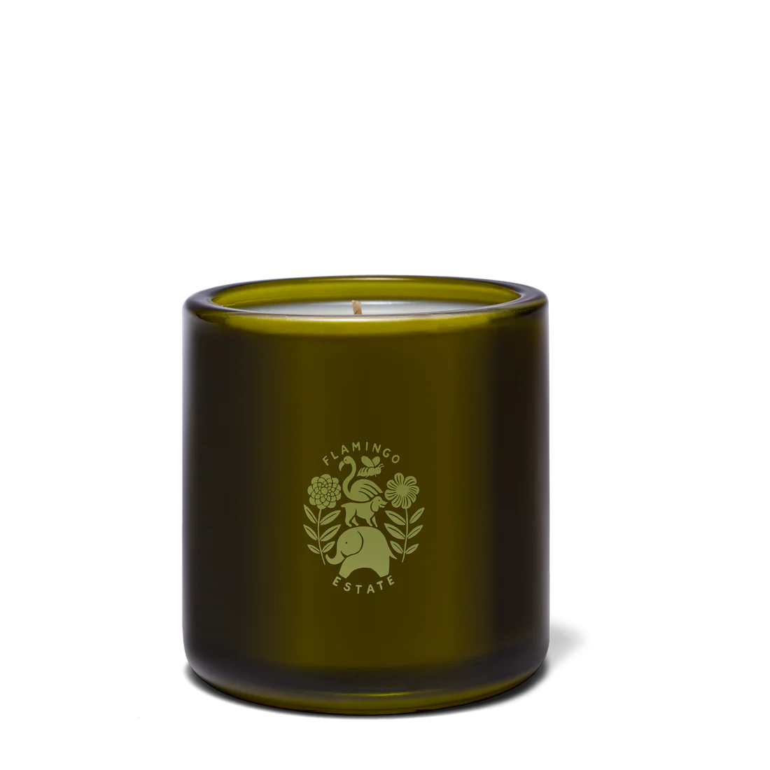 Leather Appointment Candle by Flamingo Estate