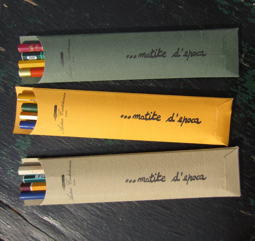 Vintage Pencils / Set of 4