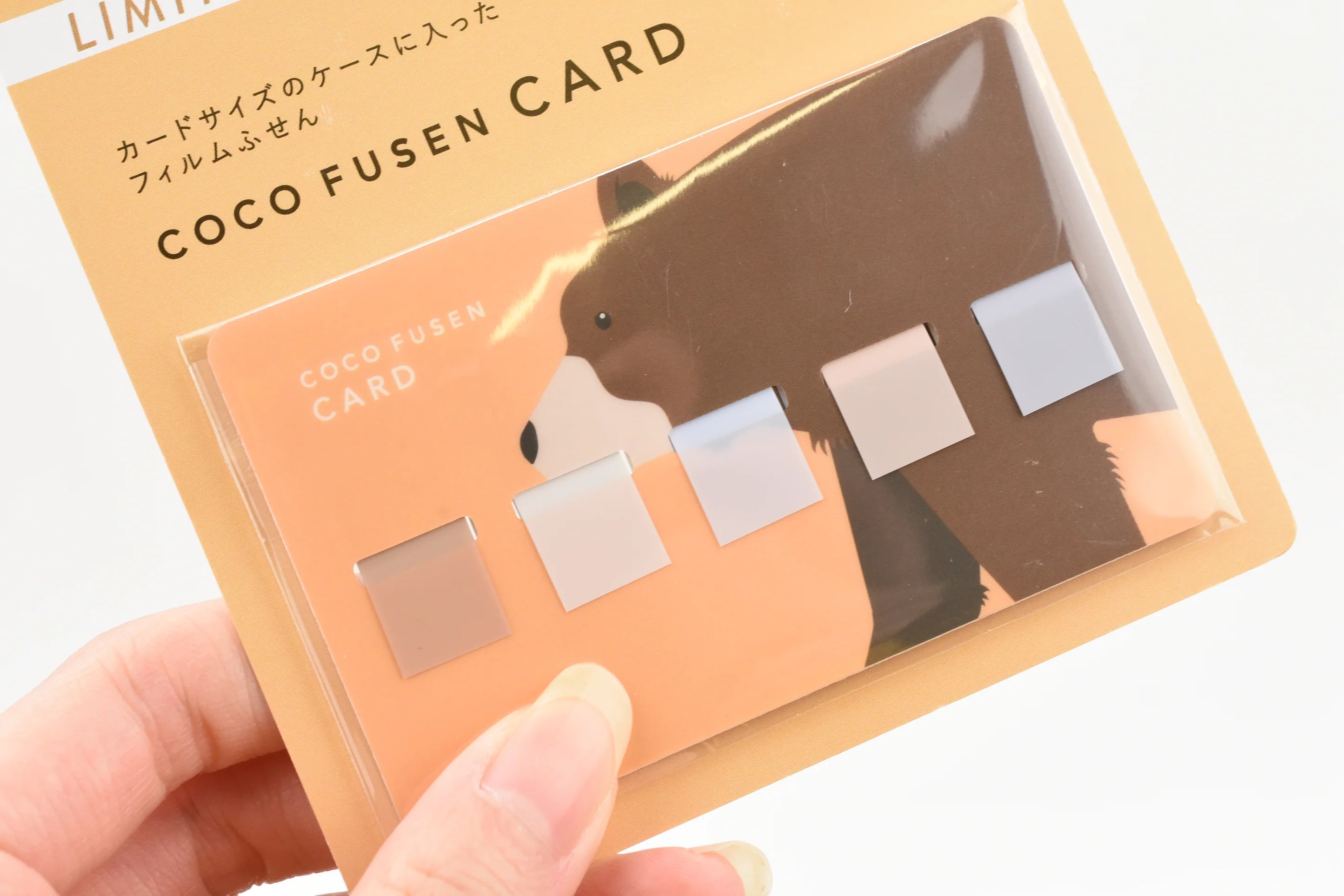 Coco Fusen Card Animal Designs / Kanmido