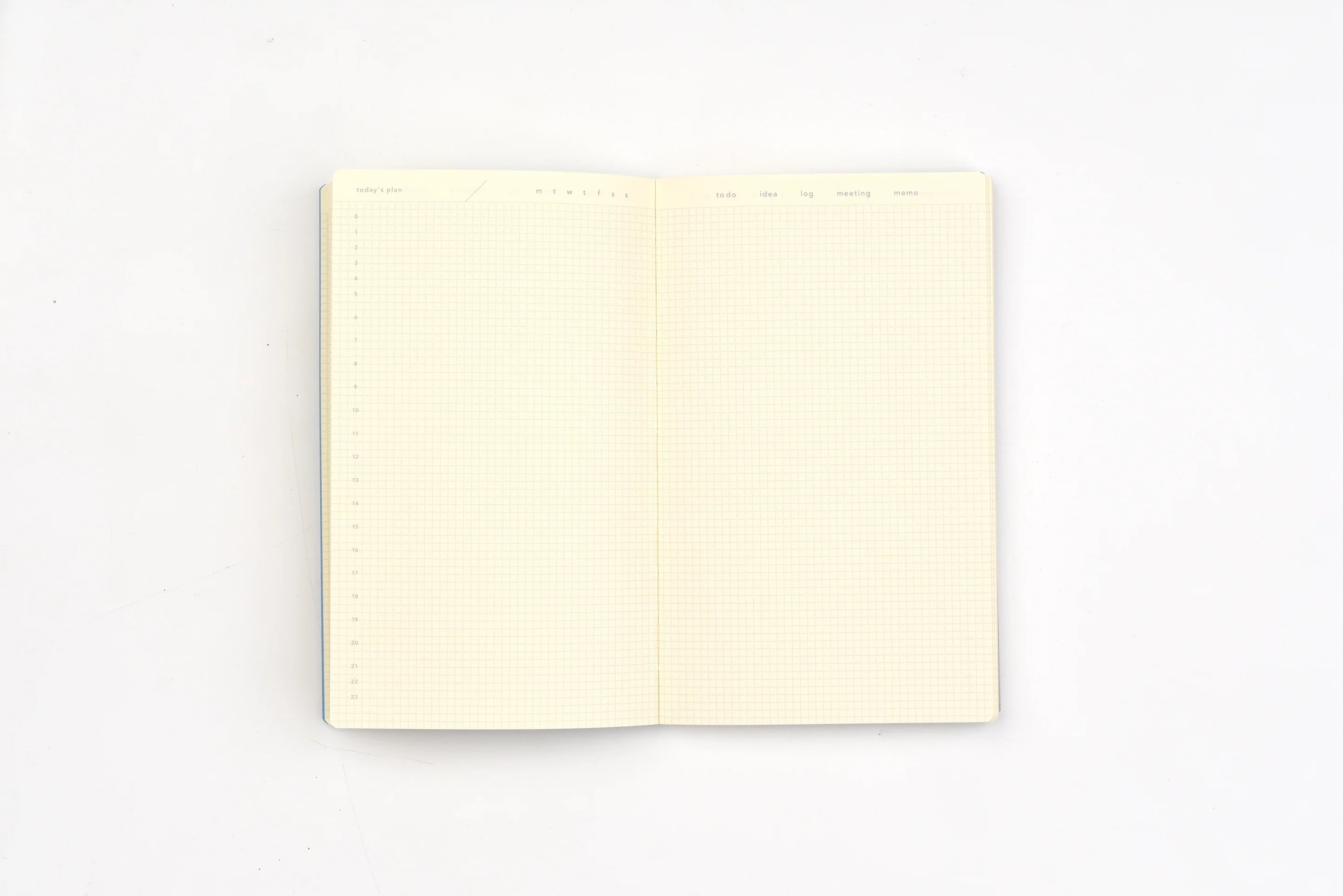 DAIGO isshoni. Notebook / Day Log / B6 Slim / Blue