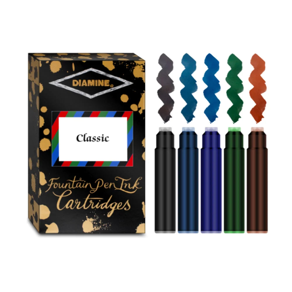 Diamine Cartridges 20-Pack – Classic