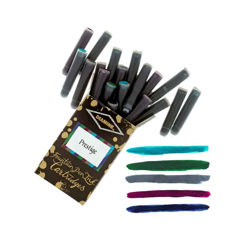 Diamine Cartridges 20-Pack – Prestige
