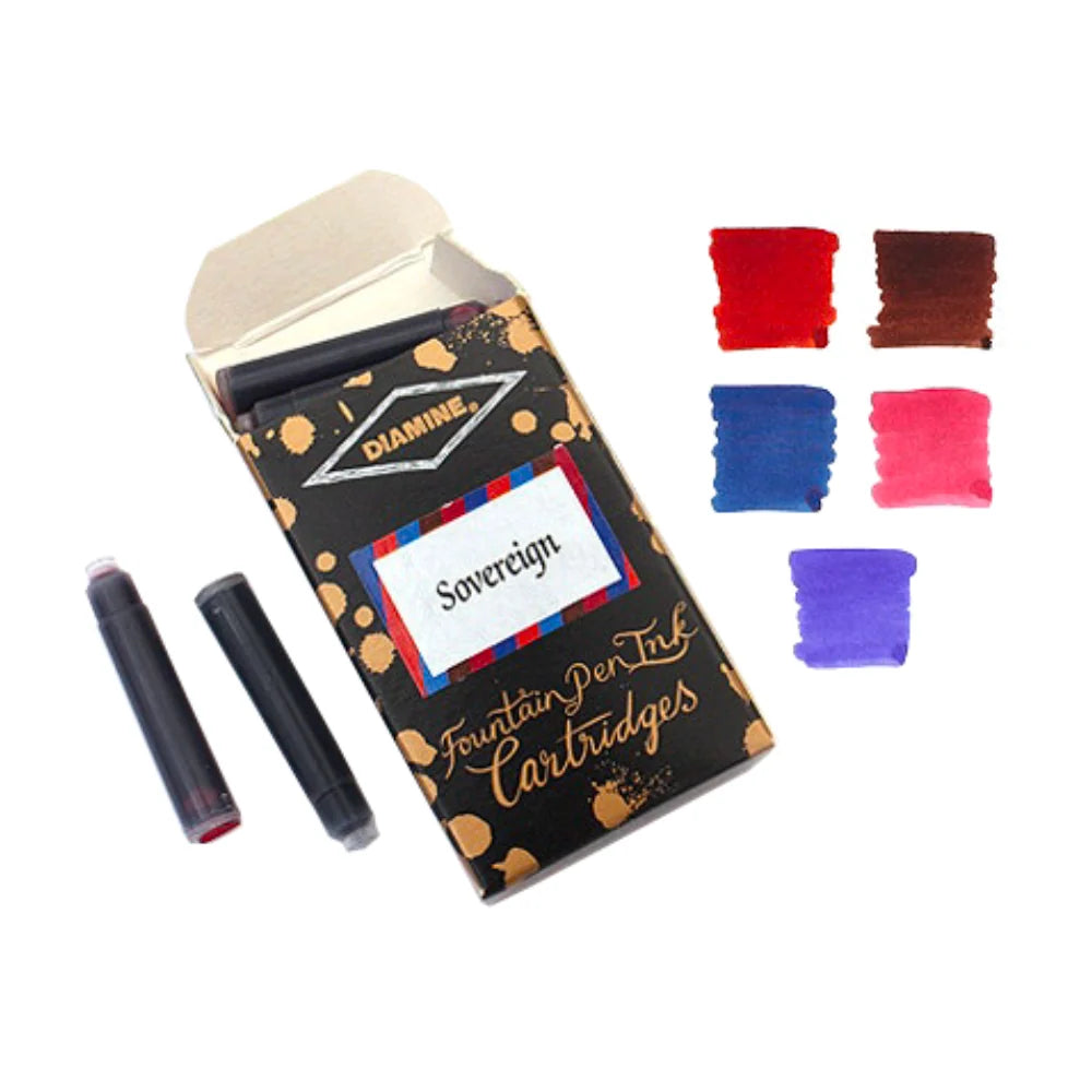 Diamine Cartridges 20-Pack – Sovereign