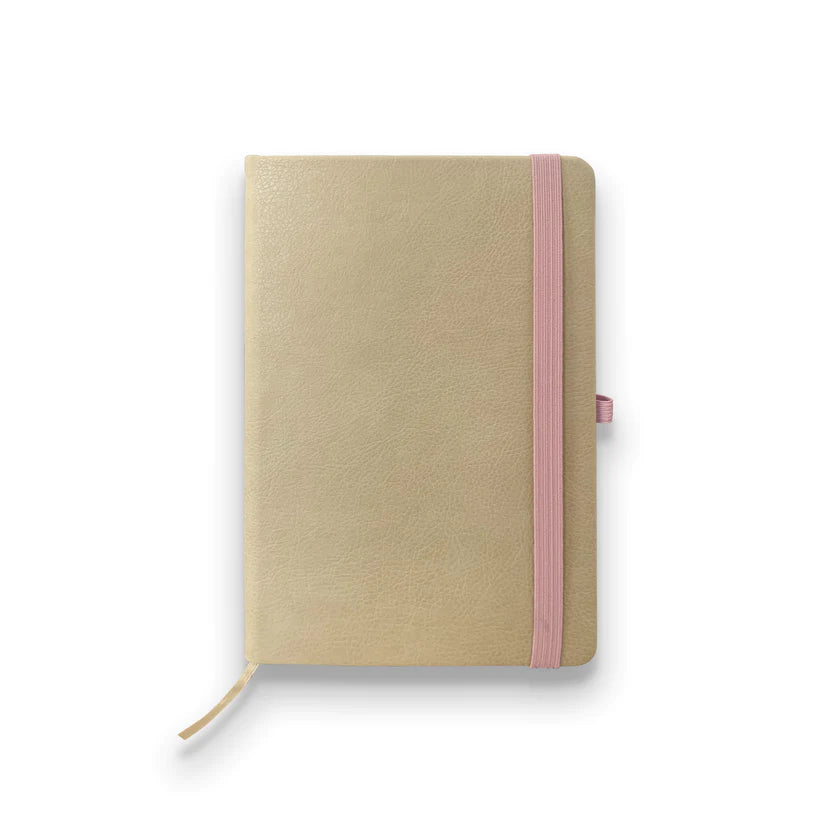 Taupe Stone Paper Journal / Vegan Leather