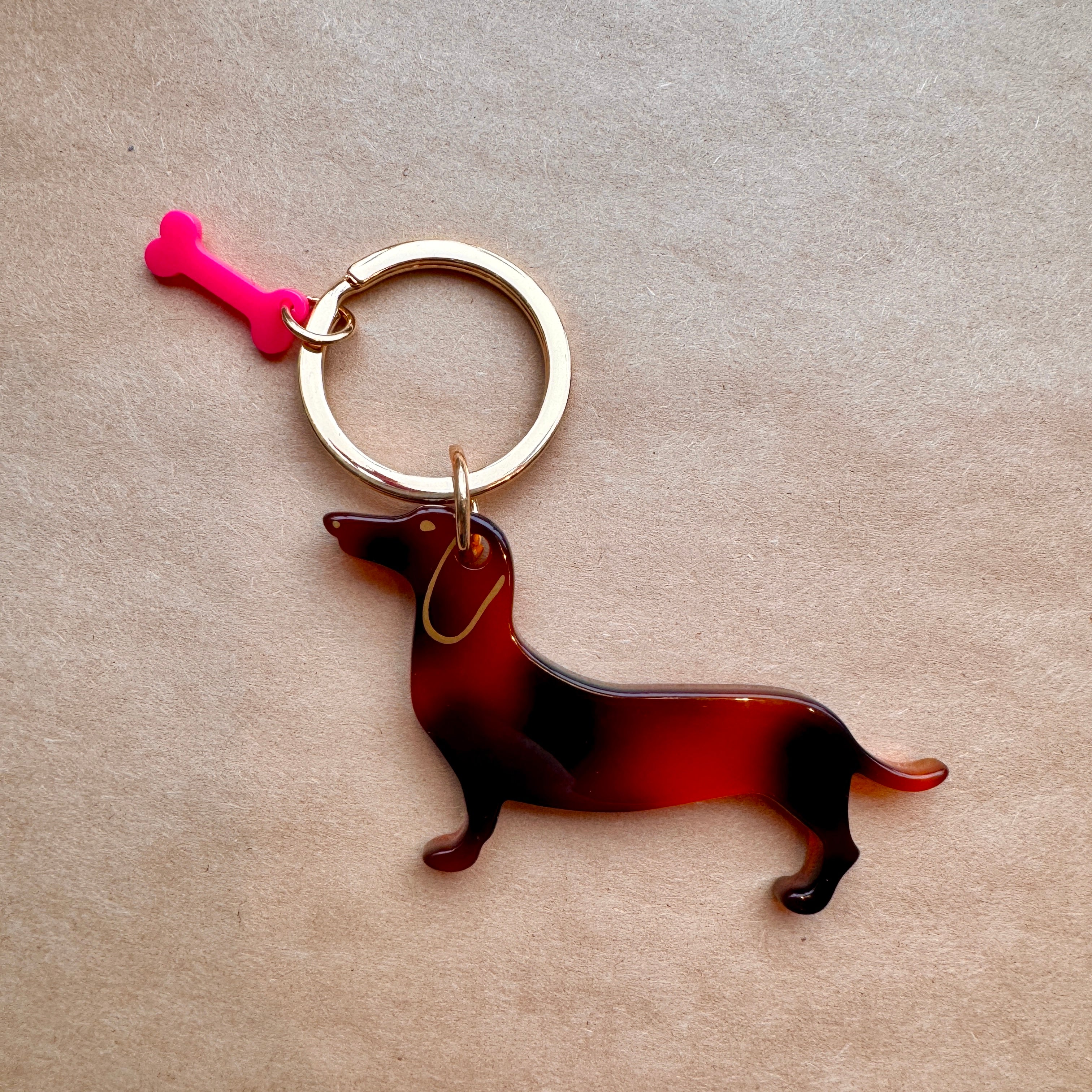 Dachshund Keychain