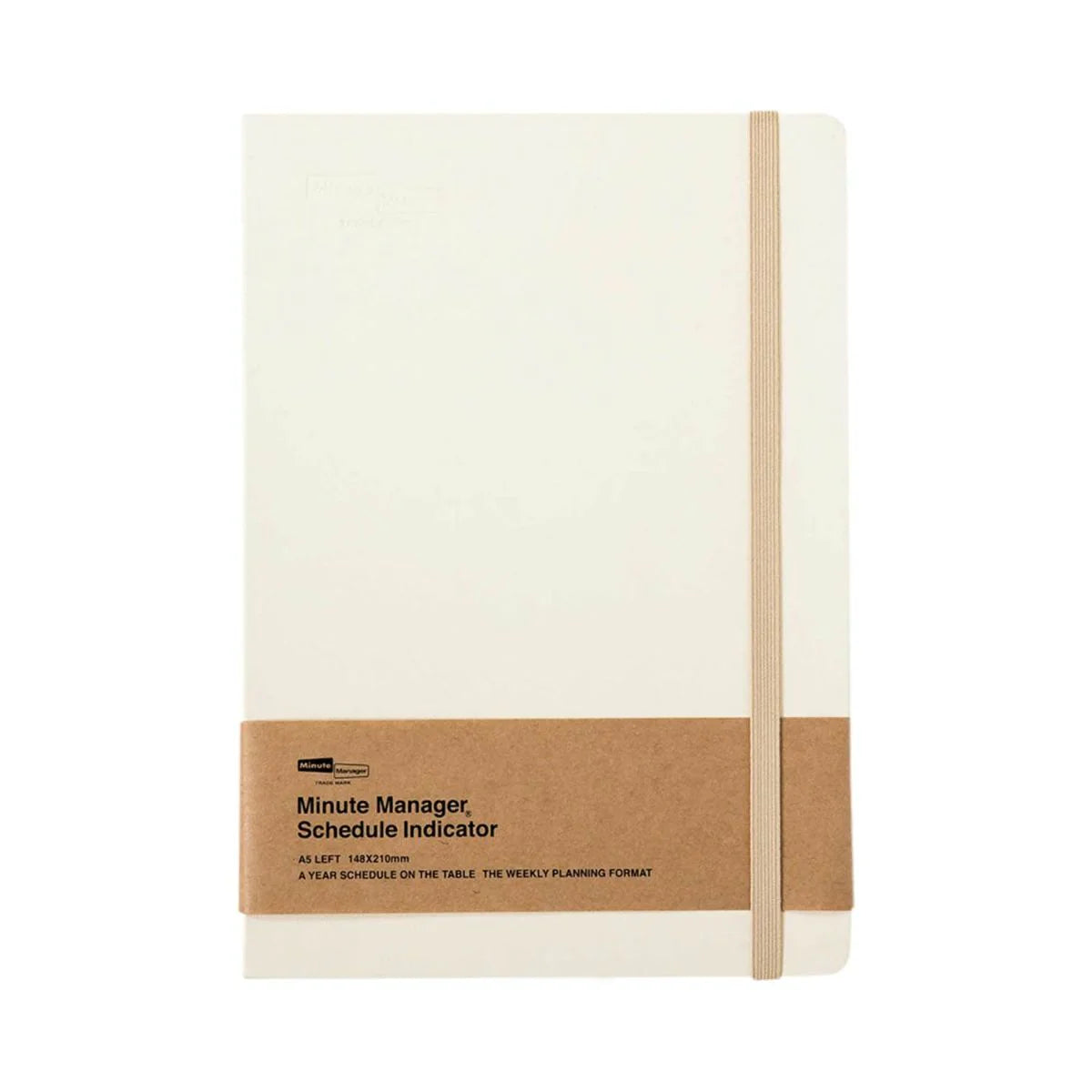 2024 Weekly Minute Manager Planner / Ivory