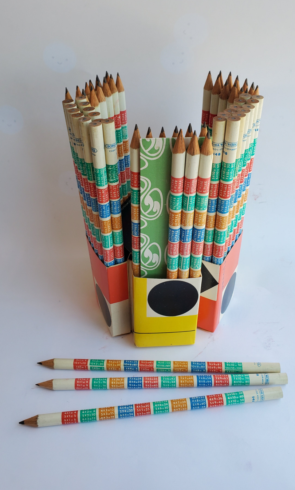 Vintage Multiplication Table Pencils