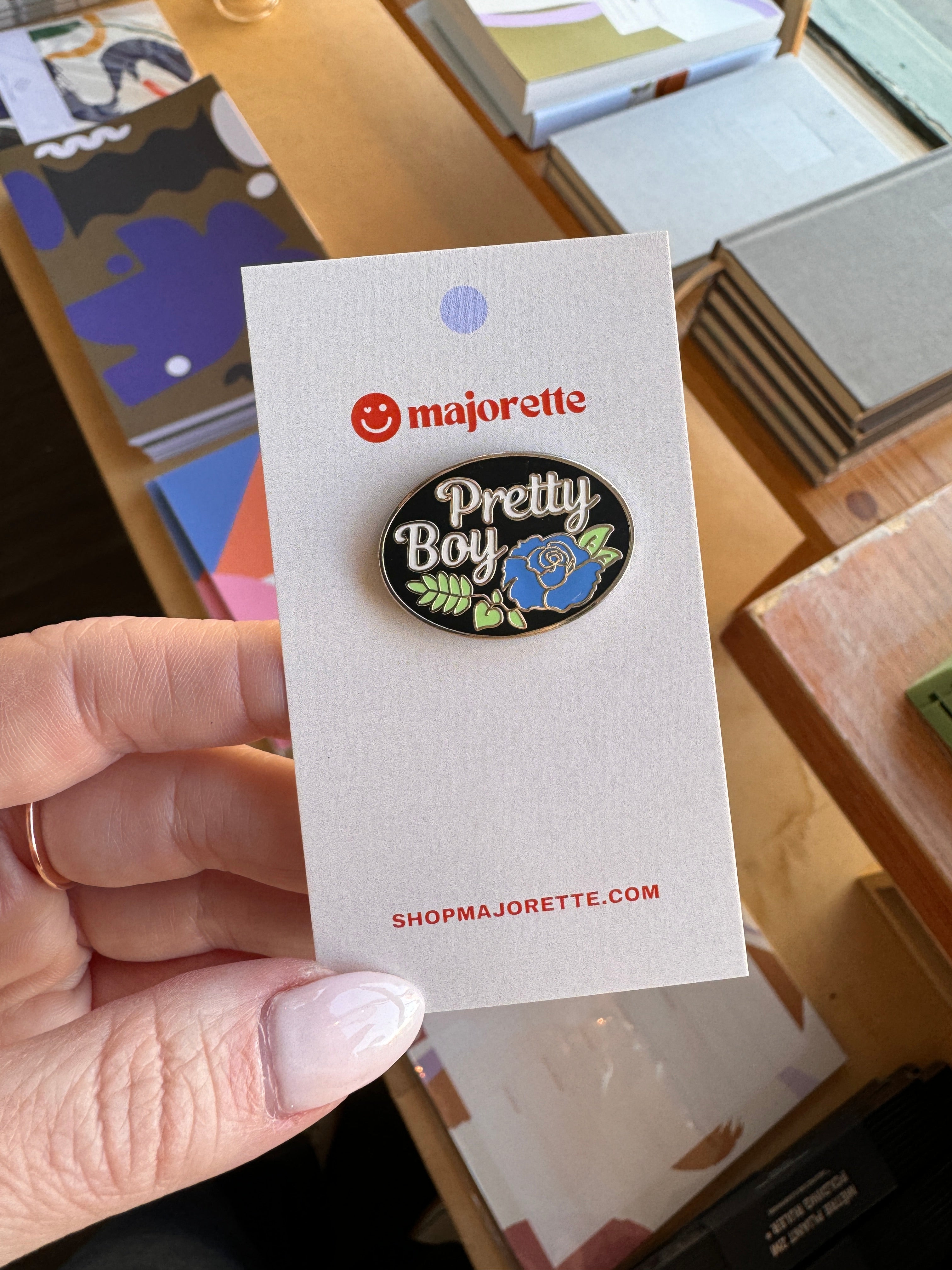 Pretty Boy Enamel Pin