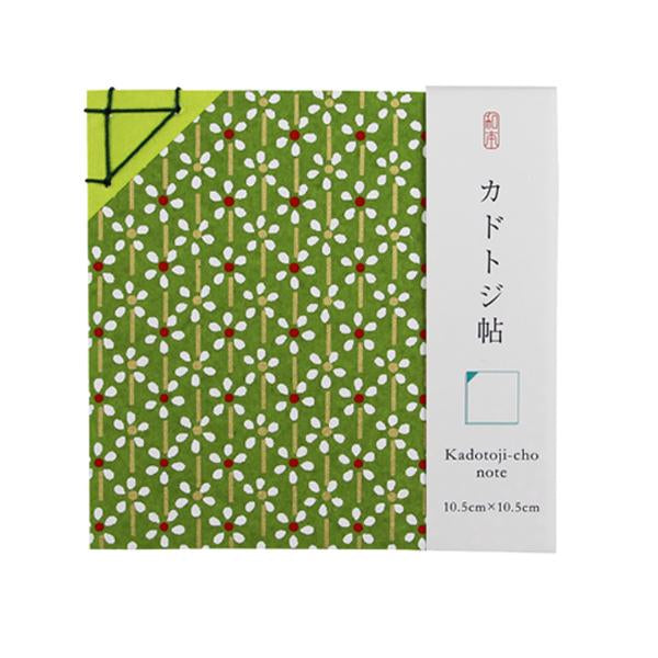 Kadotojicho Japanese-style Notebook / Green