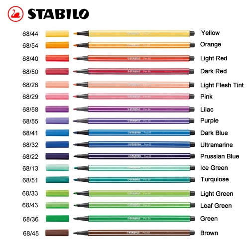 Stabilo Pointball Rectractable Ballpoint 0.5mm | Colemans