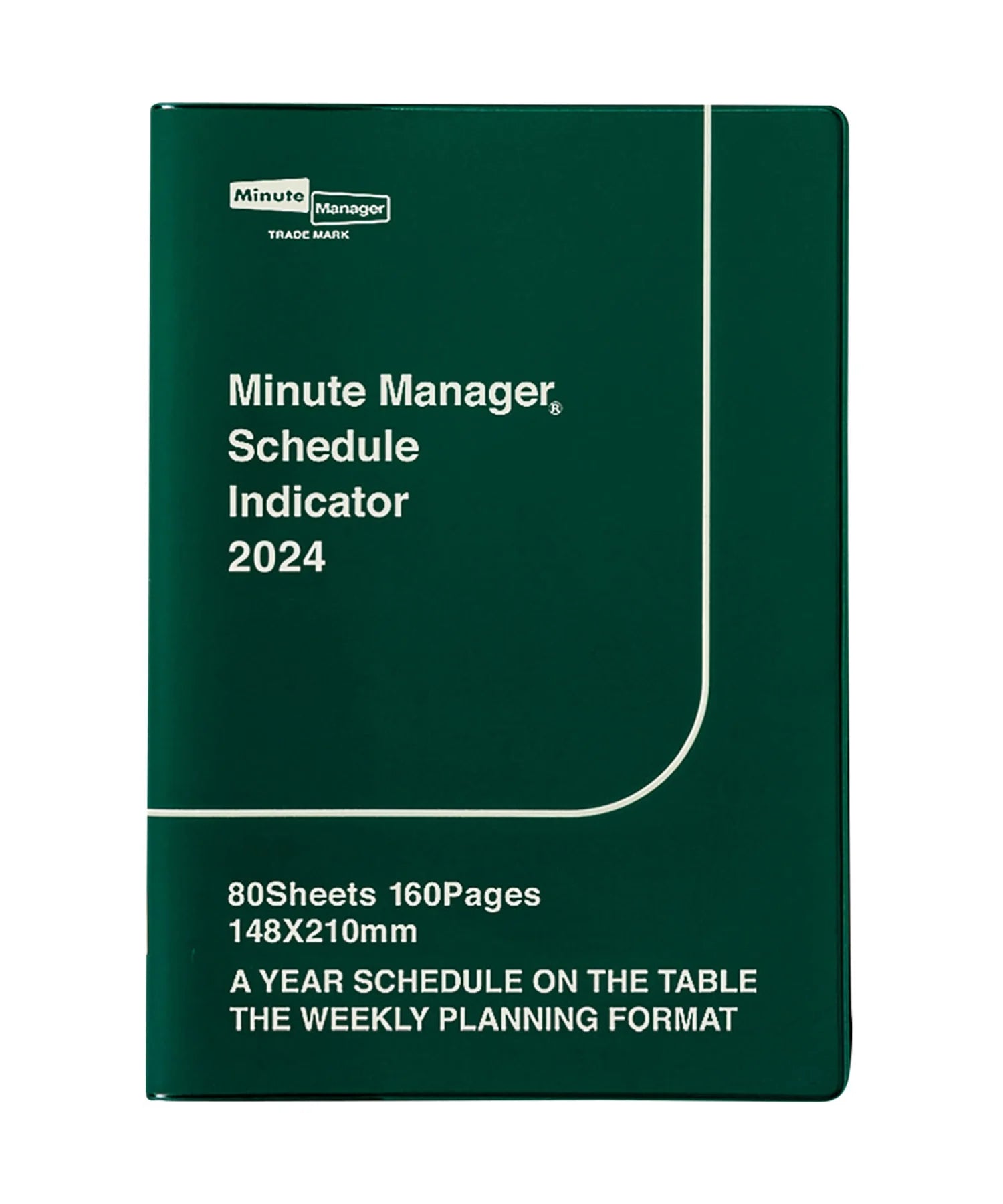 Minute Manger 2024 Planner / Green