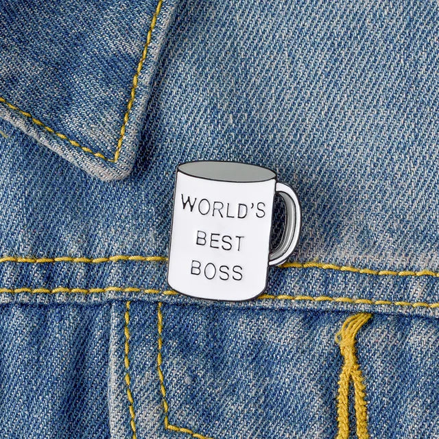 World’s Best Boss Enamel Pin