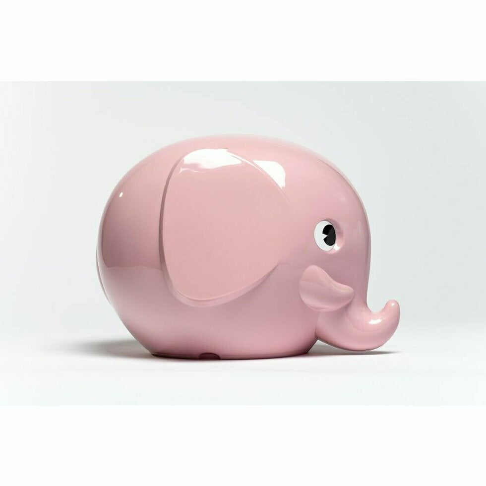 Finnish Elephant Money Box / Pink