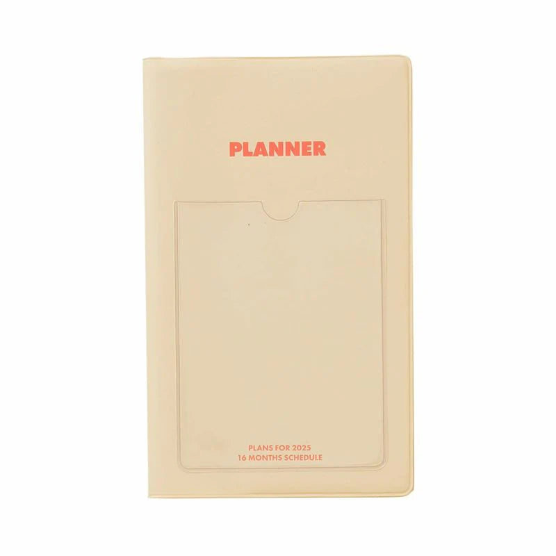 2025 Monthly Planner Shine B6 Slim / Ivory