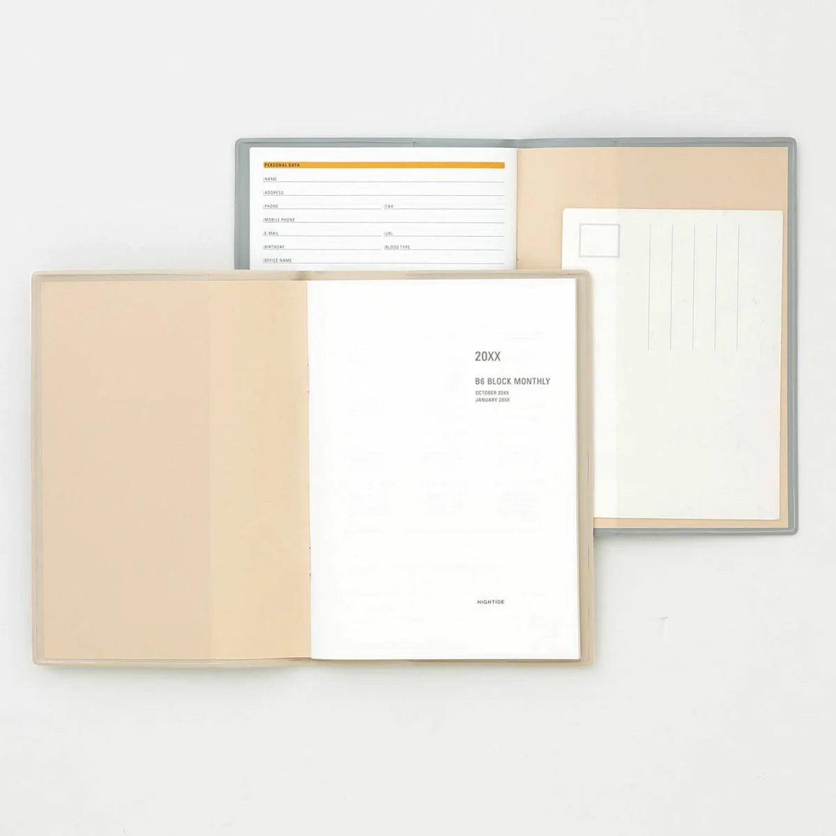 2025 Monthly Planner Iris B6 / Beige