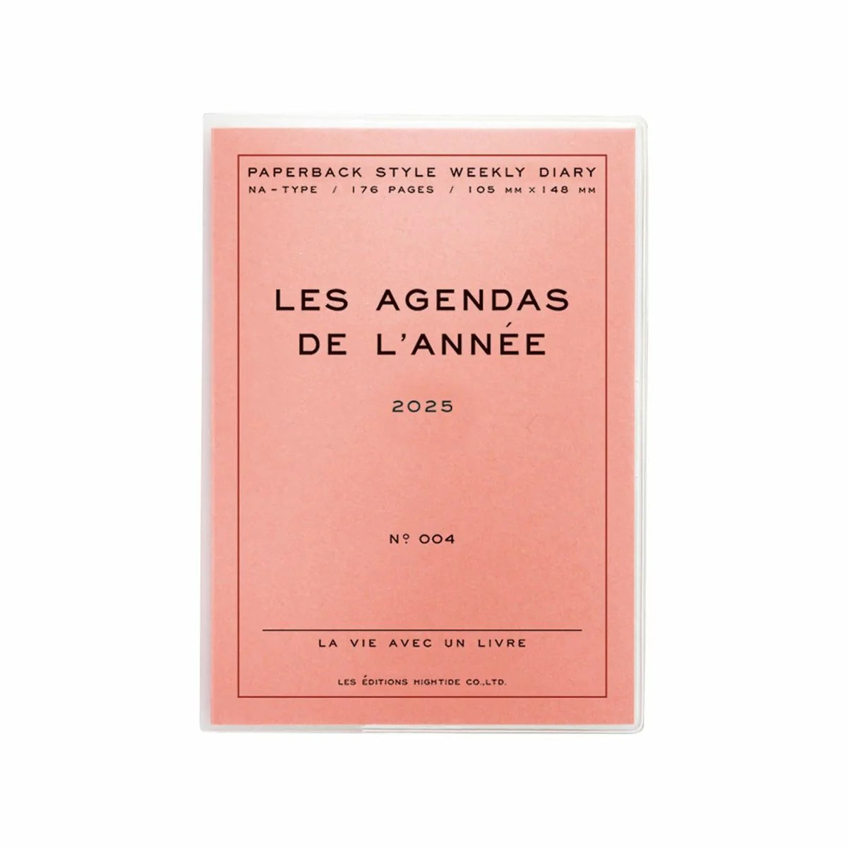 2025 Weekly Planner Poche A6 / Pink