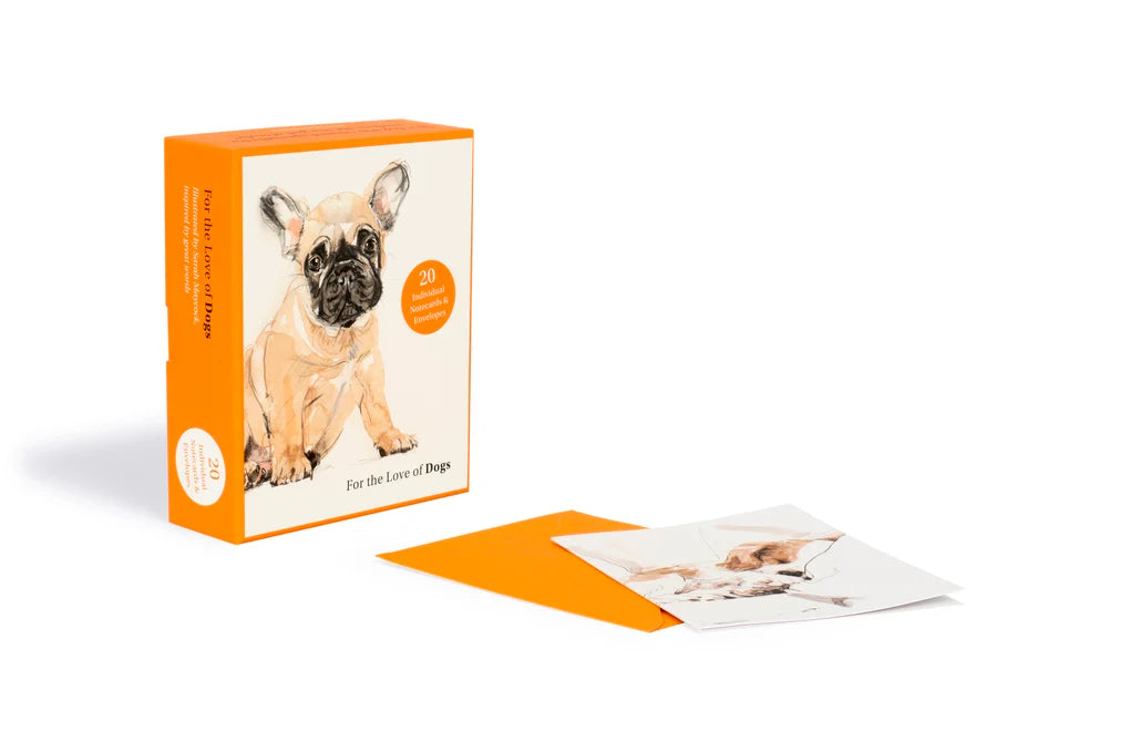 For the Love of Dogs Notecard Set