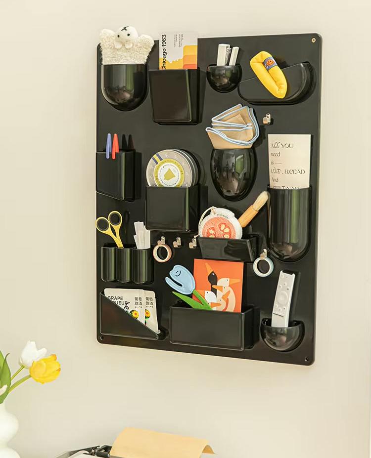 Molded Wall Organizer / Black