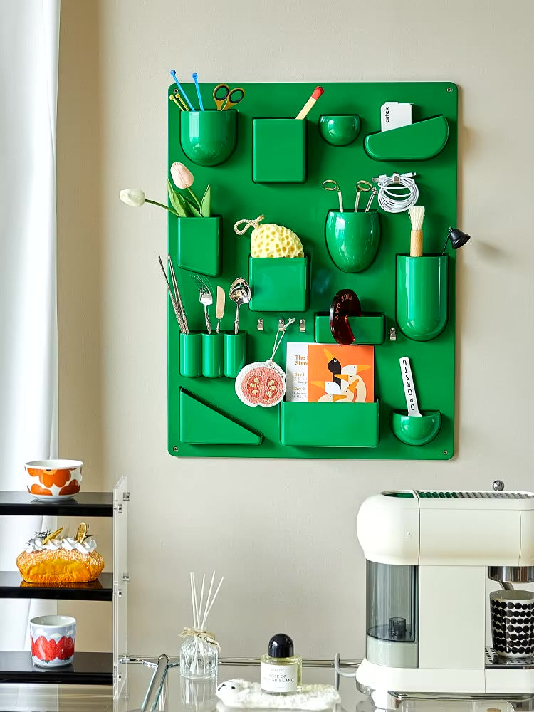 Molded Wall Organizer / Green