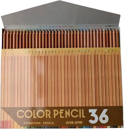 Kitera Kitaboshi Colored Pencils / Set of 36